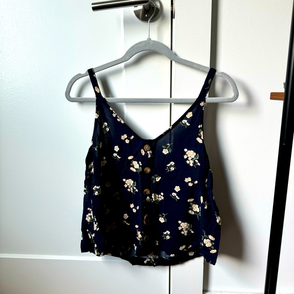 Hollister Floral Tank